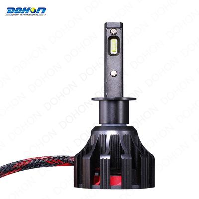 50W 6000Lm 6500k automobile Car Headlight H1 with Taiwan chip